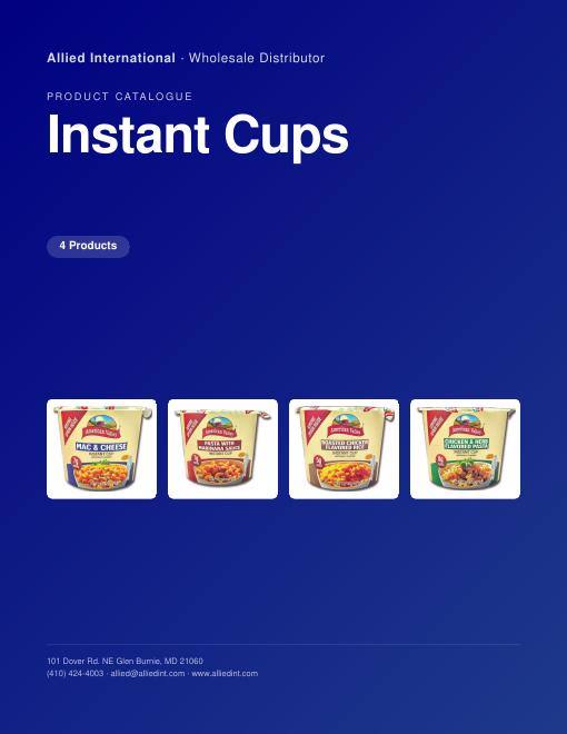 Instant Cups