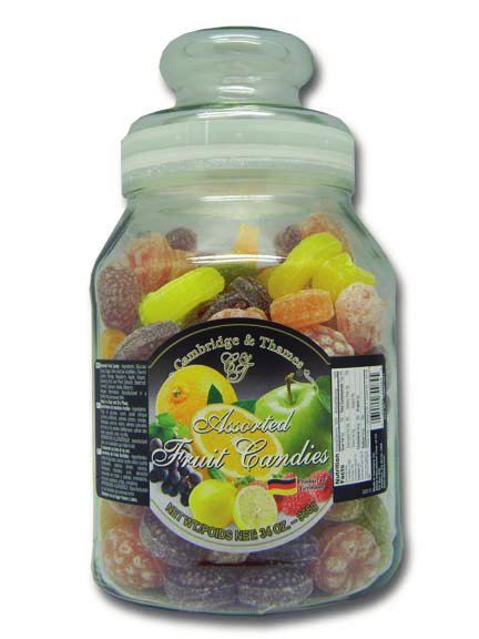 Assorted Fruit Shaped Candies