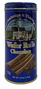 Chocolate Wafer Rolls 4oz