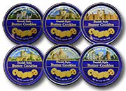 Danish Style Butter Cookies Castle Tins 4oz