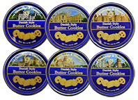 Danish Style Butter Cookies Castle Tins 12oz