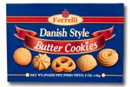 Danish Style Butter Cookies 5oz