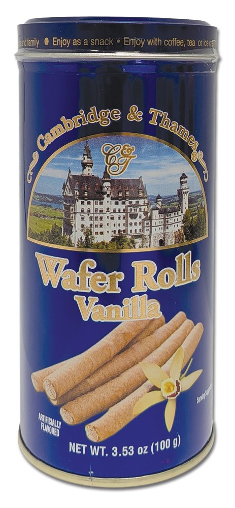 Vanilla Wafer Rolls