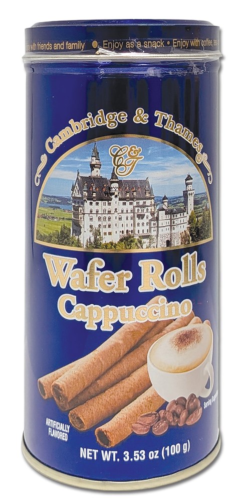 Cappuccino Wafer Rolls