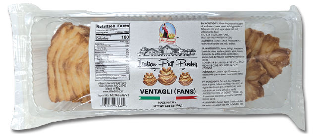 Fans (Ventagli) Puff Pastry