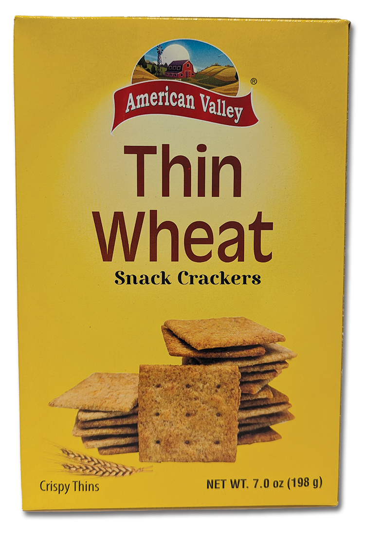 Thin Wheat Snack Crackers
