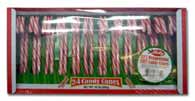 Red & White Peppermint Candy Canes