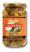 Sliced Jalapano Peppers
