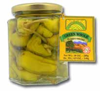 Green Whole Pepperonicini