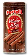 Chocolate Wafer Rolls