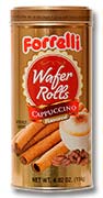 Cappuccino Wafer Rolls