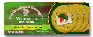Vegetable Entertainment Crackers