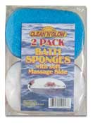 2 Pack Bath Sponge