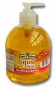 Liquid Soap Antibacterial Amber