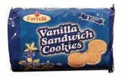 Vanilla Filled Sandwich Cookies
