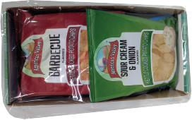 Assorted Potato Chips 4-Pack Tray