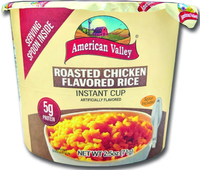 Roasted Chicken Flavored Rice Instant Cup