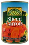Sliced Carrots