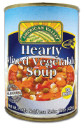 Hearty Mixed Vegetable Soup - Low Sodium