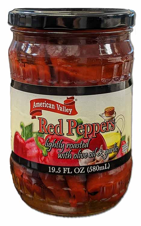 Roasted Red Peppers with Garlic