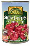 Strawberries in Light Syrup