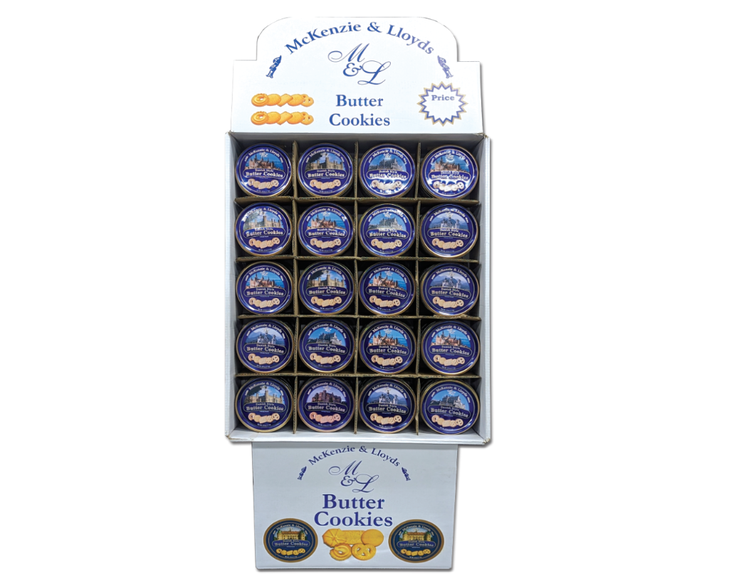 Butter Cookies Shipper Display
