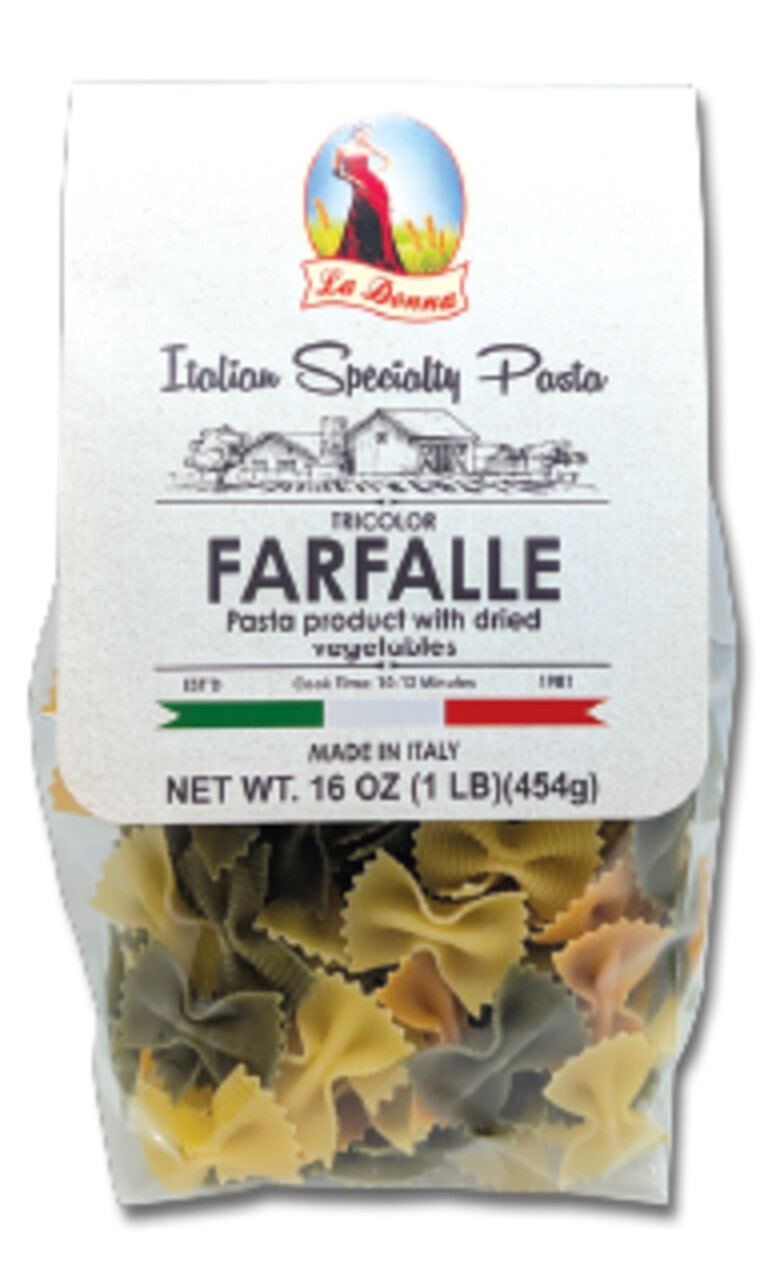 Tricolor Farfalle