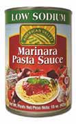 Low Sodium Marinara Pasta Sauce 24 x Can