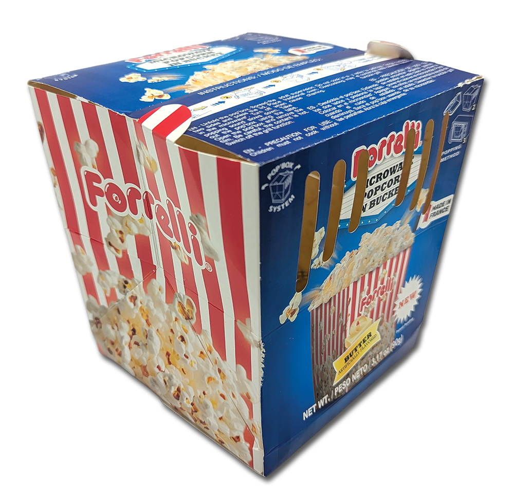 Microwave Popcorn Pop Box (Butter Flavor)