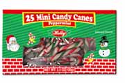 Mini Candy CanesRed, White & GreenIndividually Wrapped