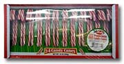Red and White Peppermint Candy Canes